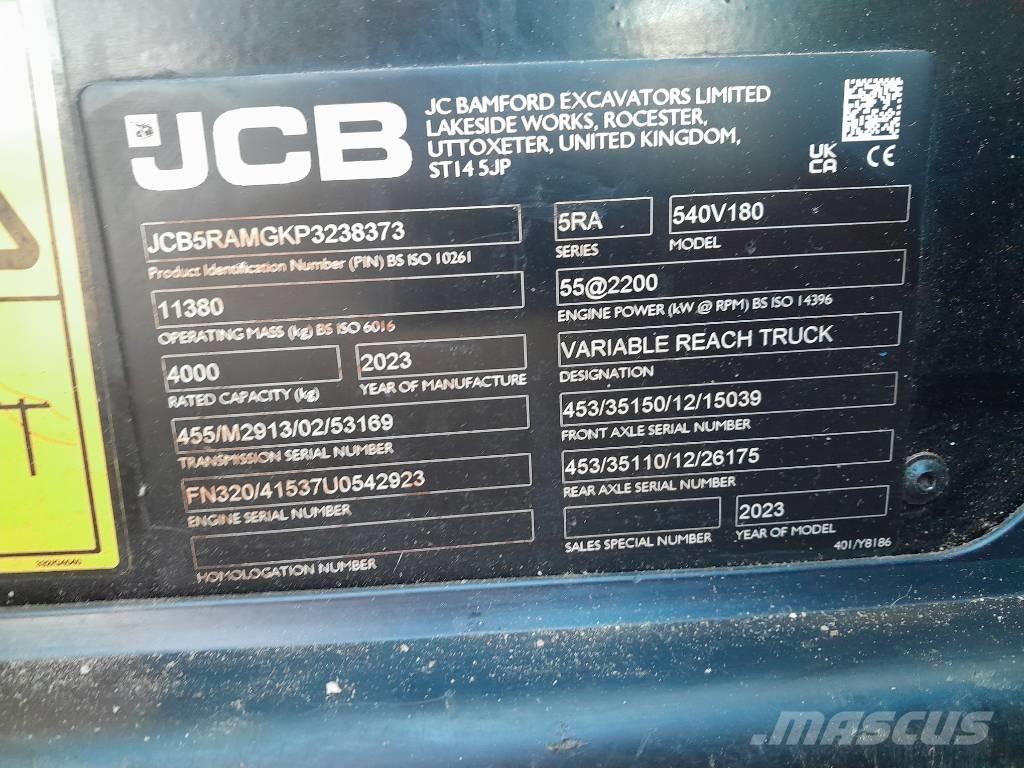 JCB 540.180 Chariot télescopique