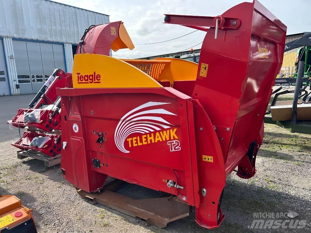 TEAGLE Telehawk T2 Dérouleuse, pailleuse