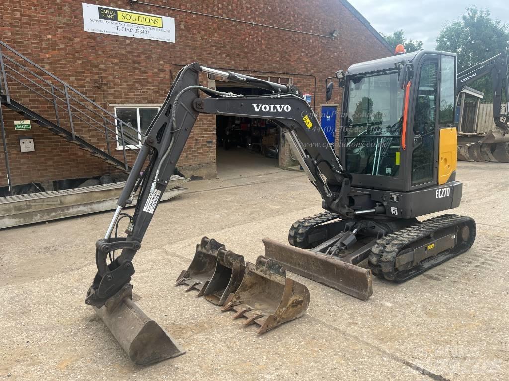 Volvo EC 27 D Mini pelle < 7t