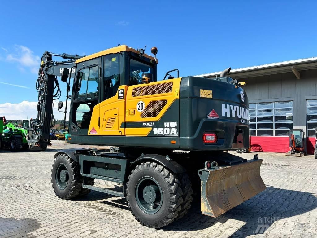 Hyundai HW160A Pelle sur pneus