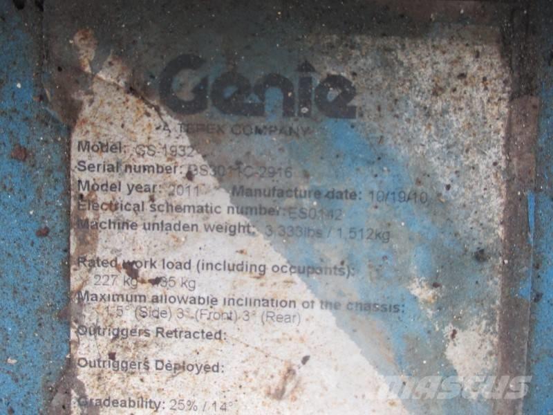 Genie GS 1932 Nacelle ciseaux