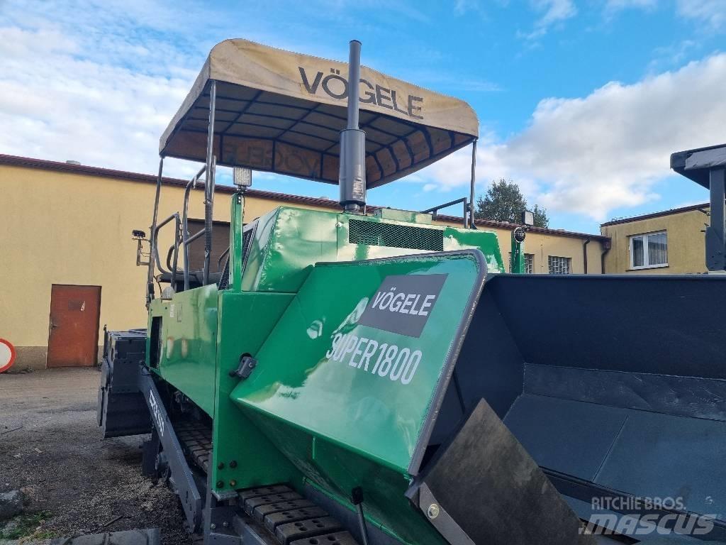 Vögele super 1800 Finisseur