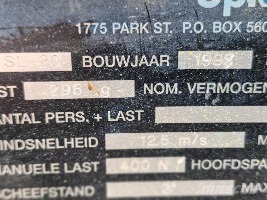 UpRight SL20 Nacelle ciseaux