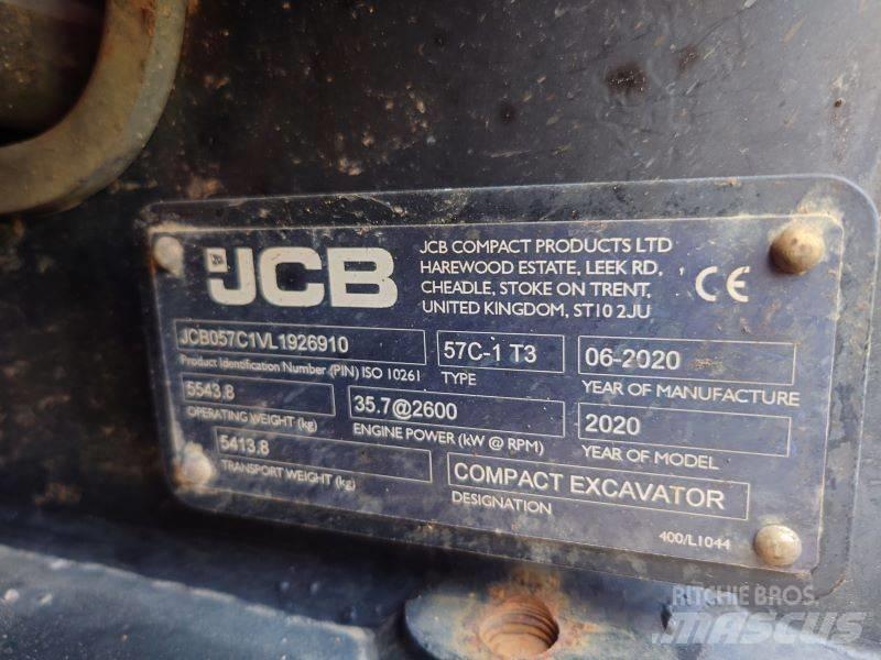JCB 57 C-1 Mini pelle < 7t
