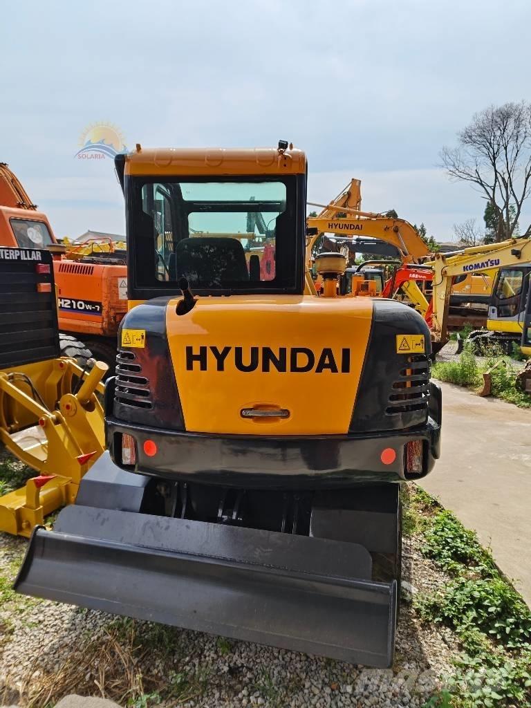 Hyundai Robex 60 W Pelle sur pneus
