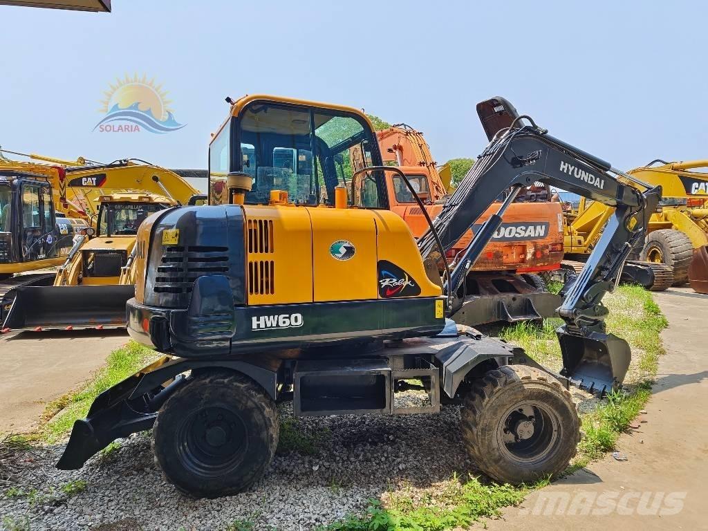 Hyundai Robex 60 W Pelle sur pneus