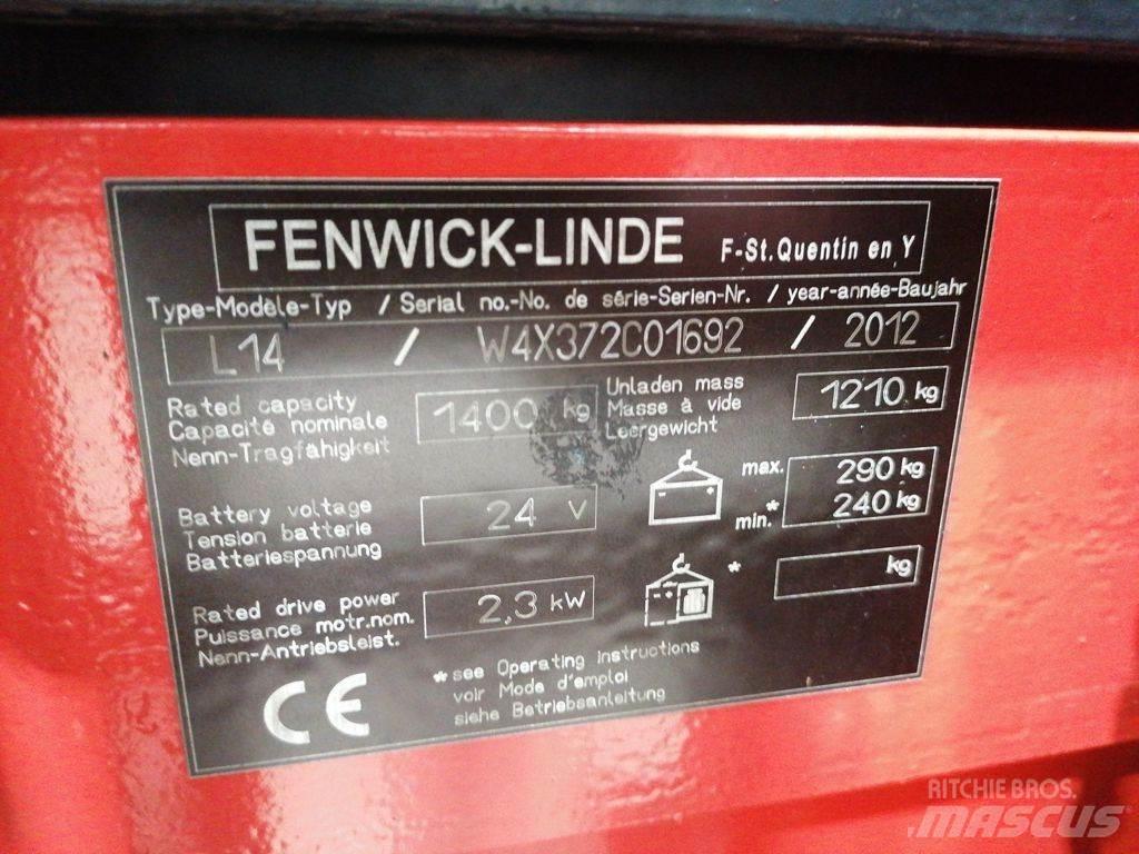 Linde L14 Gerbeur accompagnant