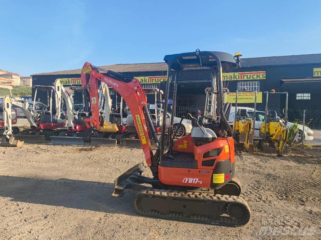 Kubota U 17-3 Mini pelle < 7t