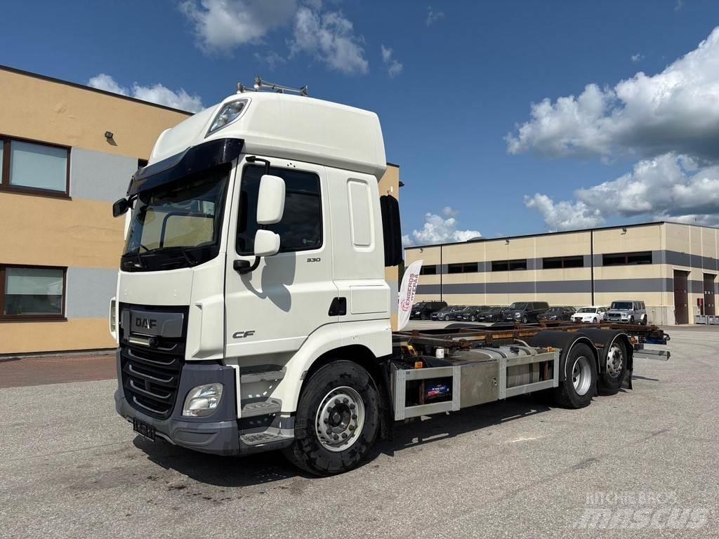 DAF CF 530 6x2 + BDF Camion porte container