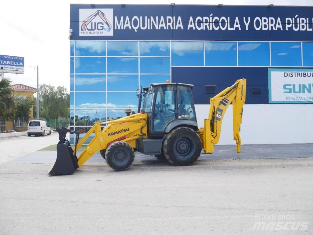 Komatsu WB 97 R Tractopelle
