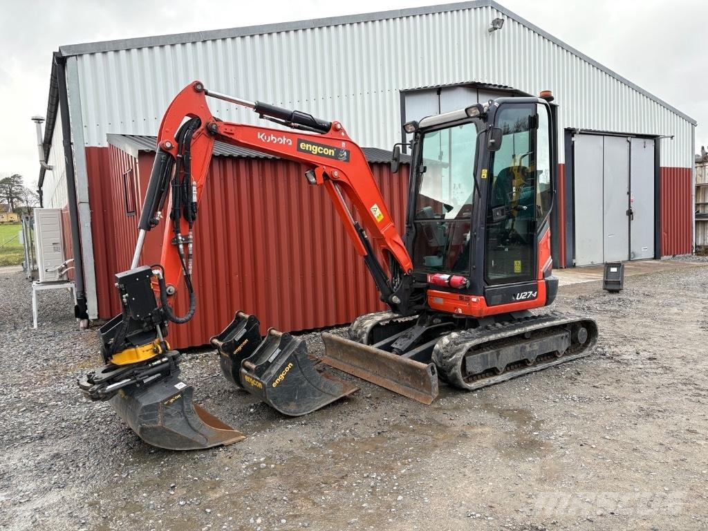 Kubota U27-4 Mini pelle < 7t