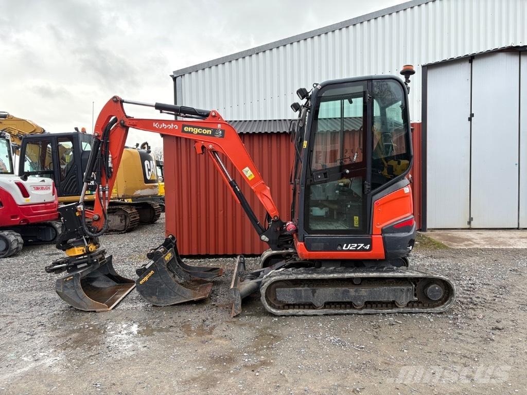 Kubota U27-4 Mini pelle < 7t