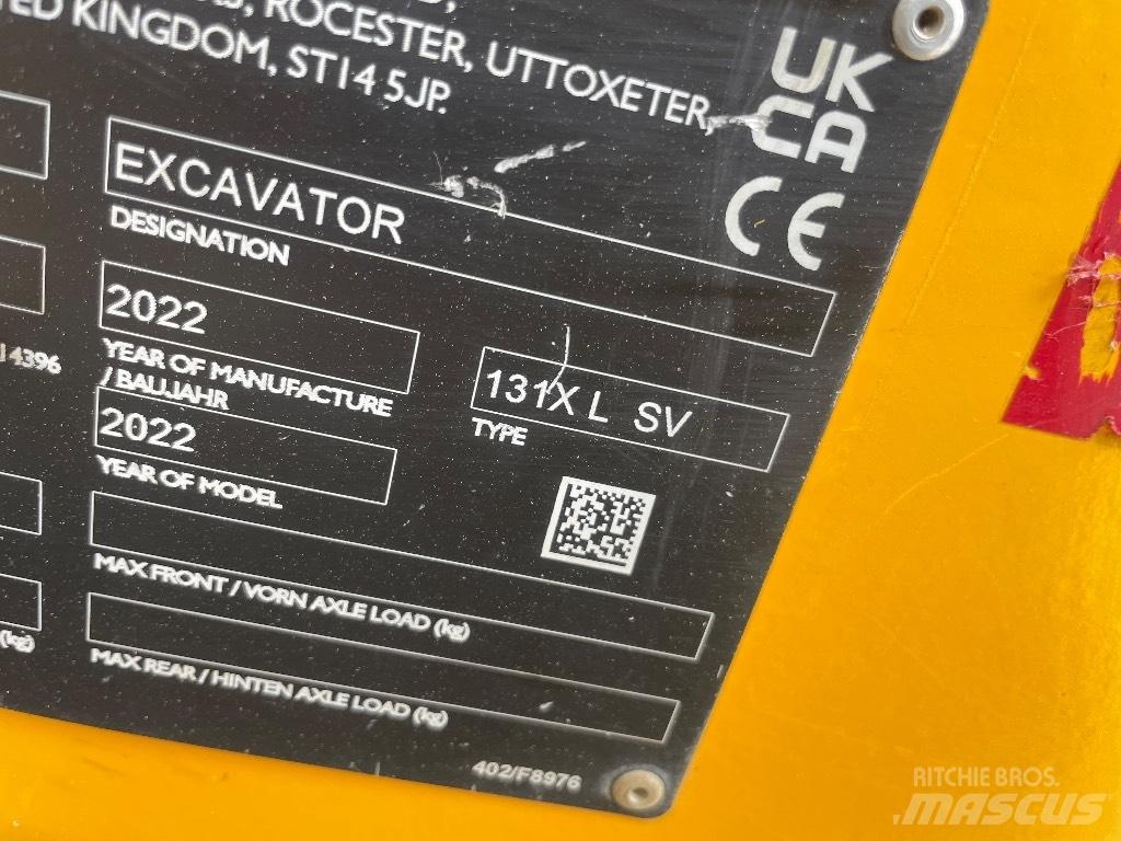 JCB 131 X Pelle sur chenilles