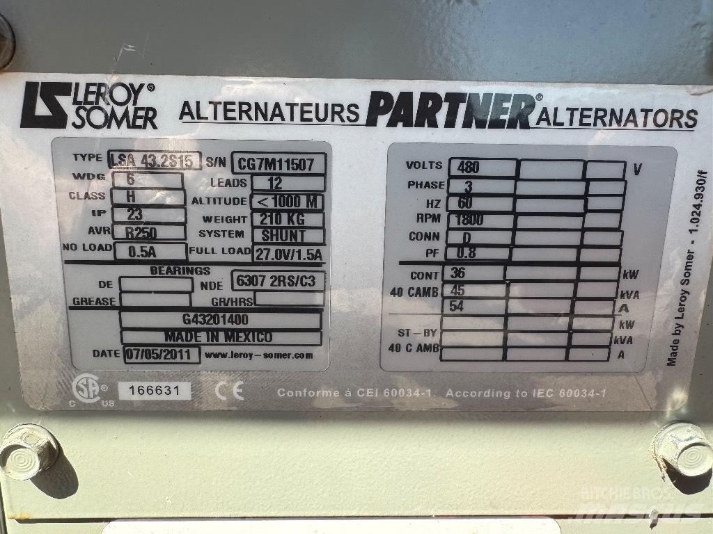 Atlas Copco QAS 45 Générateurs diesel