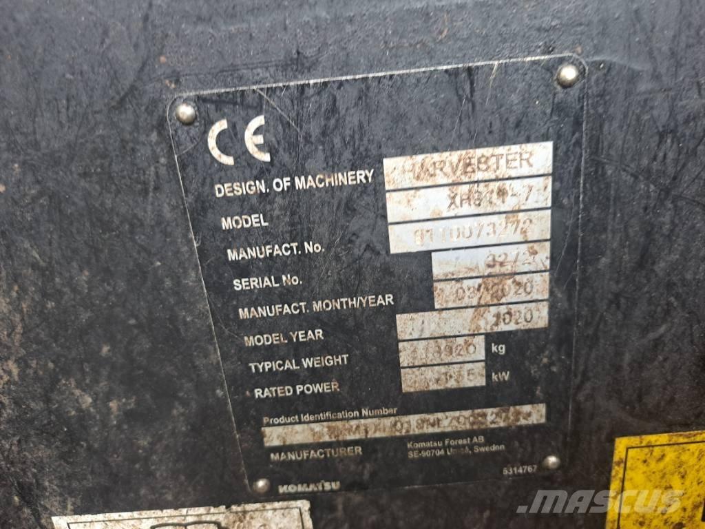 Komatsu 911 Abatteuse