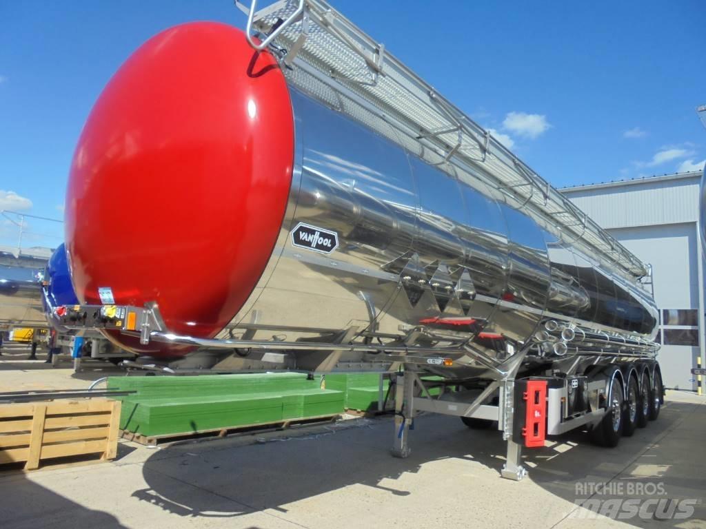 Van Hool 45000 liter Semi remorque citerne