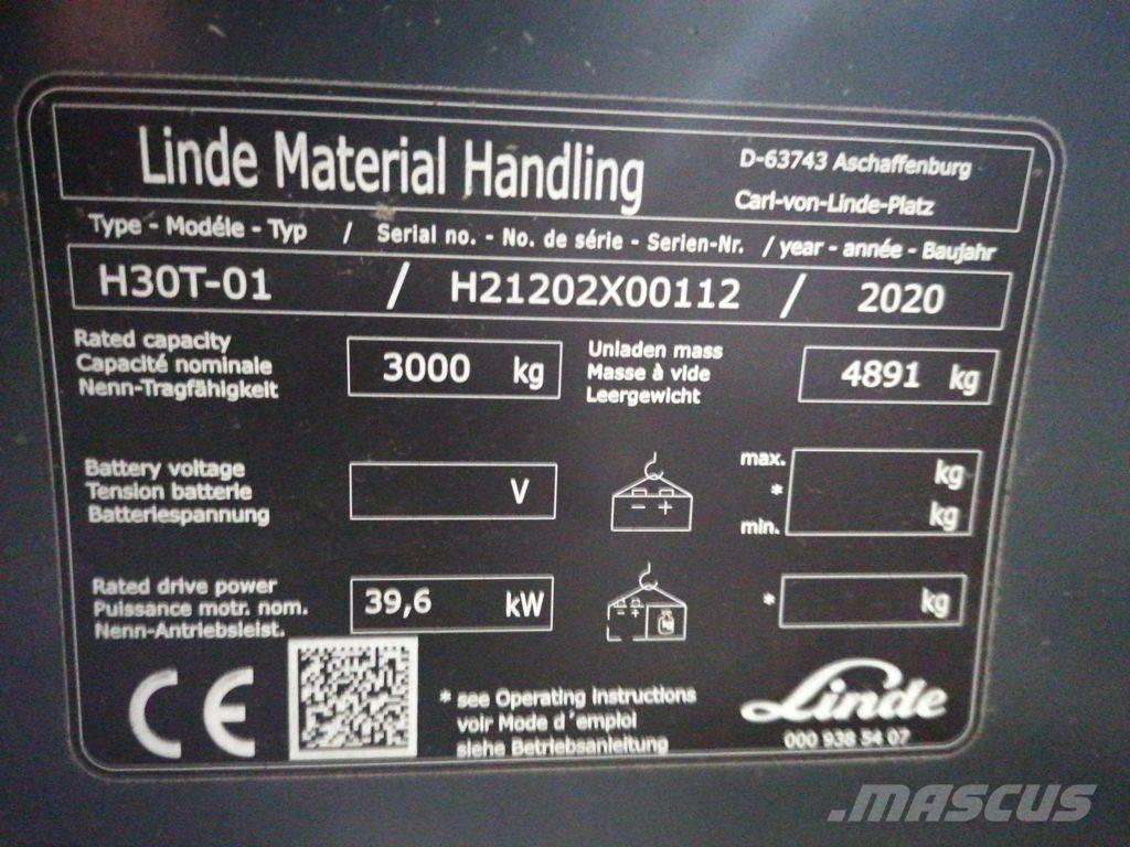 Linde H30T-01 Chariots GPL