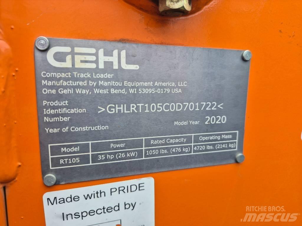Gehl RT 105 Chargeuse compacte