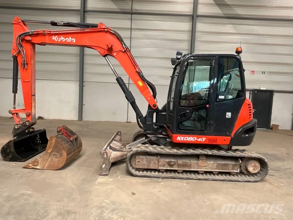 Kubota KX 080-4 A Mini pelle 7t-12t
