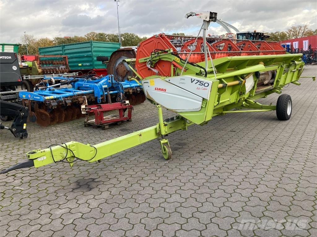 CLAAS V750 Tête d'abattage / ébranchage