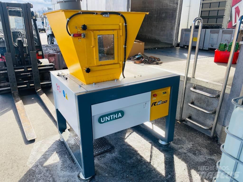 Untha RS30 SHREDDER Broyeur à déchets