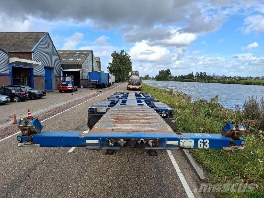 D-tec CT-35-02 Semi remorque porte container