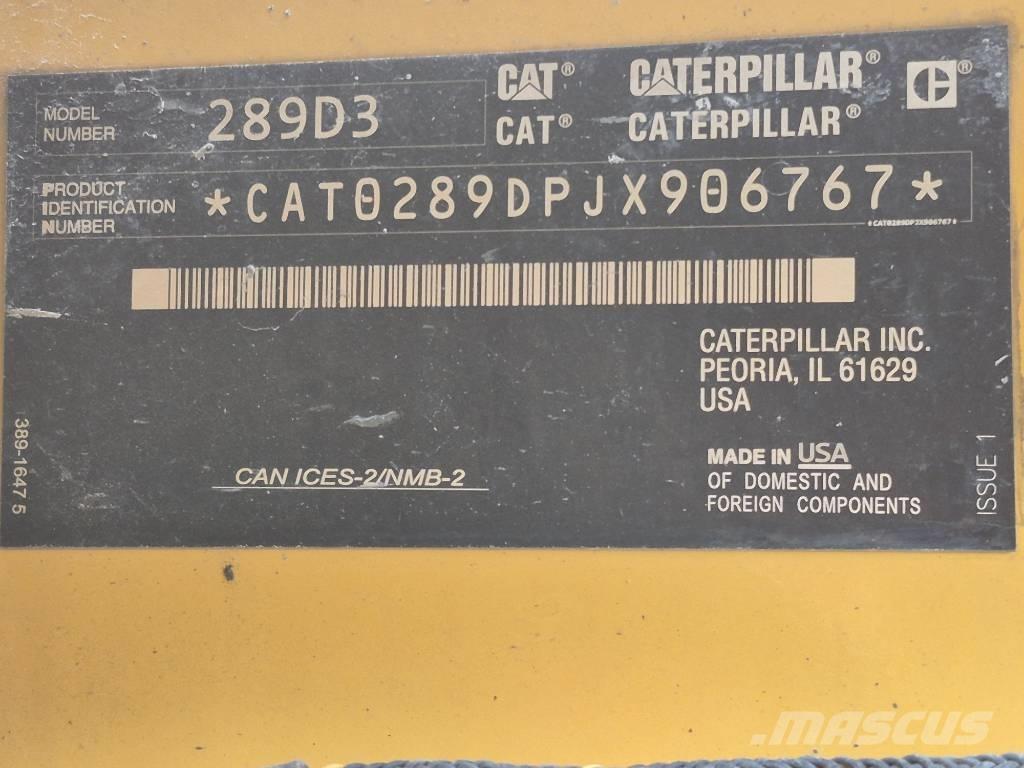 CAT 289 D3 Chargeuse compacte