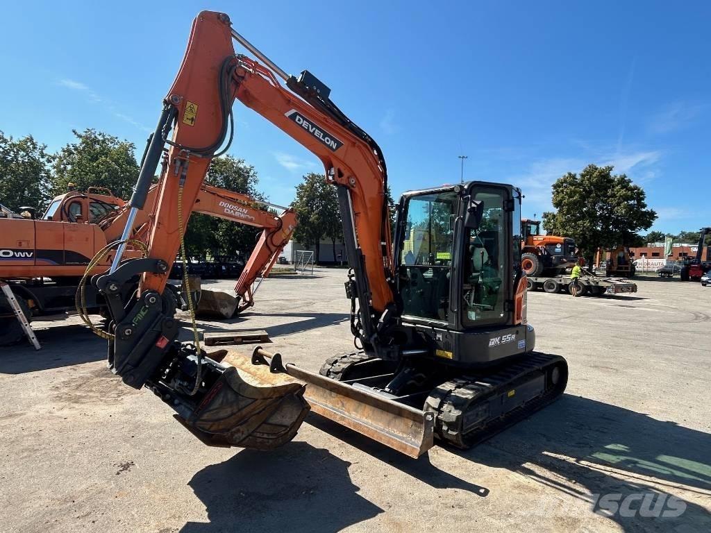Develon DX 55 R-7 Mini pelle < 7t