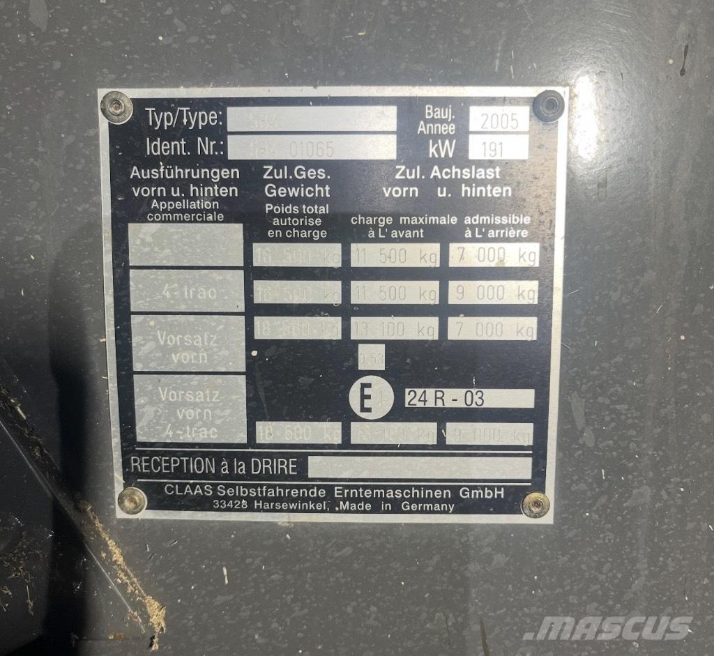 Claas 540 C Moissonneuse batteuse