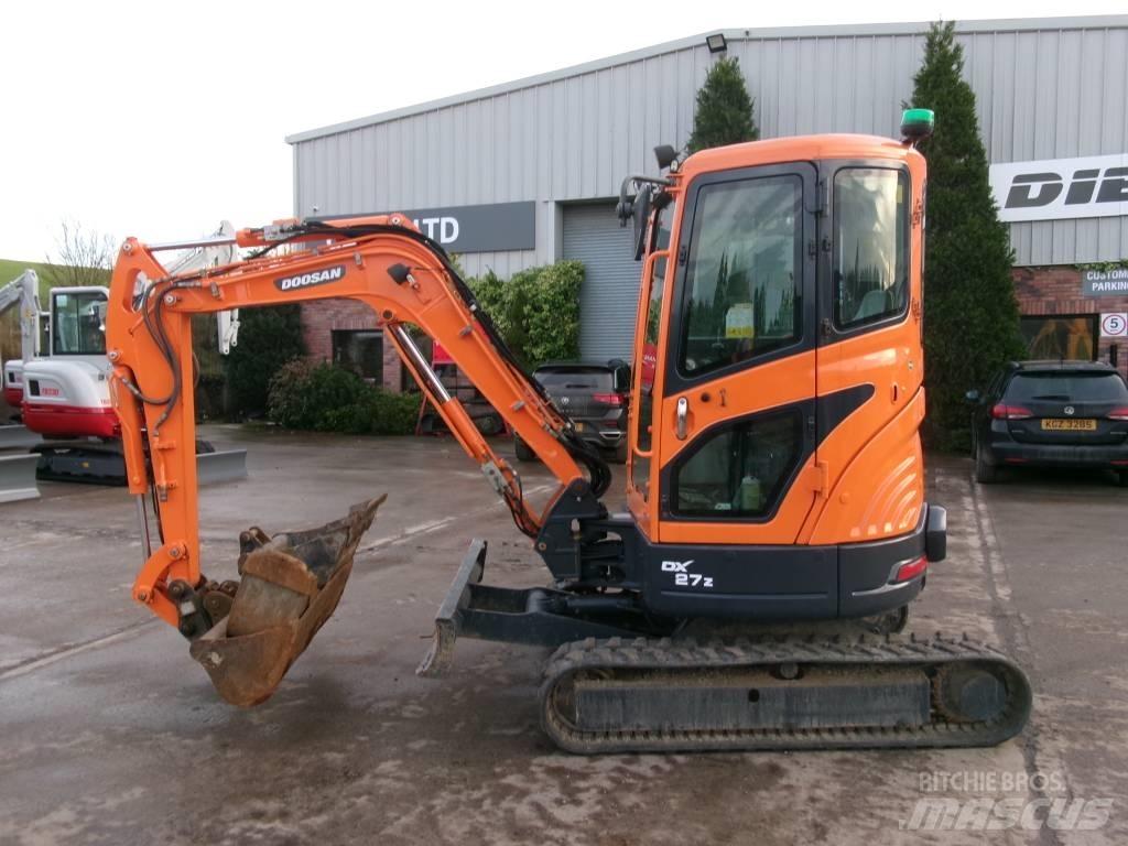 Doosan DX 27 Z Mini pelle < 7t