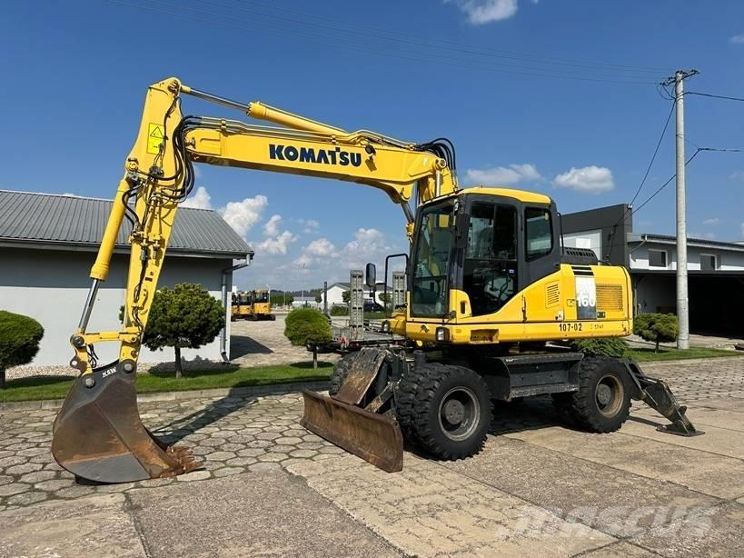 Komatsu PW 160-7E0 Pelle sur pneus