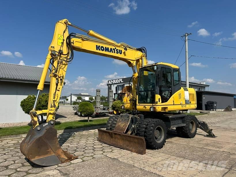 Komatsu PW 160-7E0 Pelle sur pneus