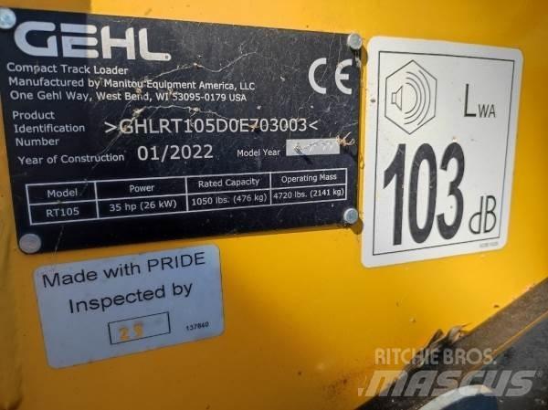 Gehl RT105 Chargeuse sur chenilles