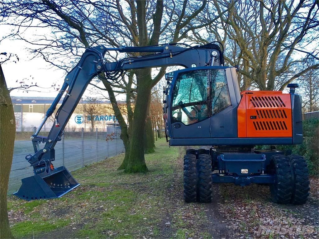 Atlas 165WSR Pelle sur pneus