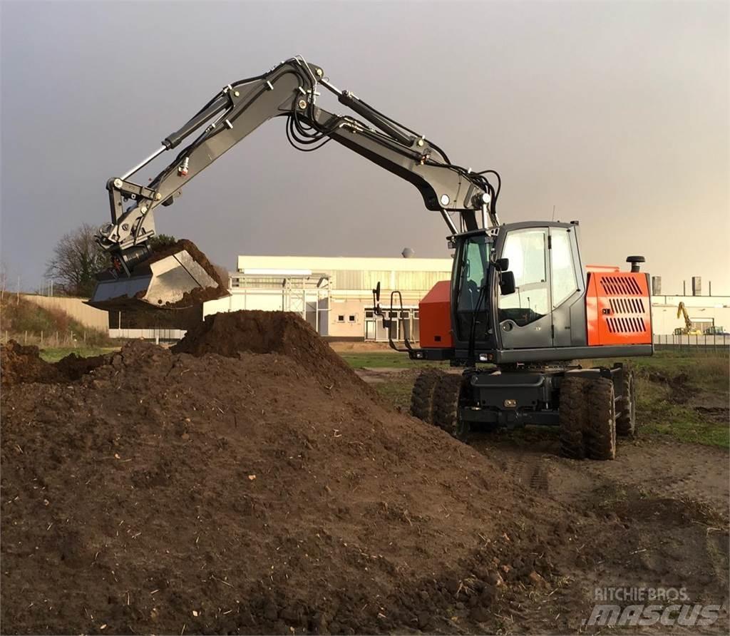Atlas 175WSR Pelle sur pneus