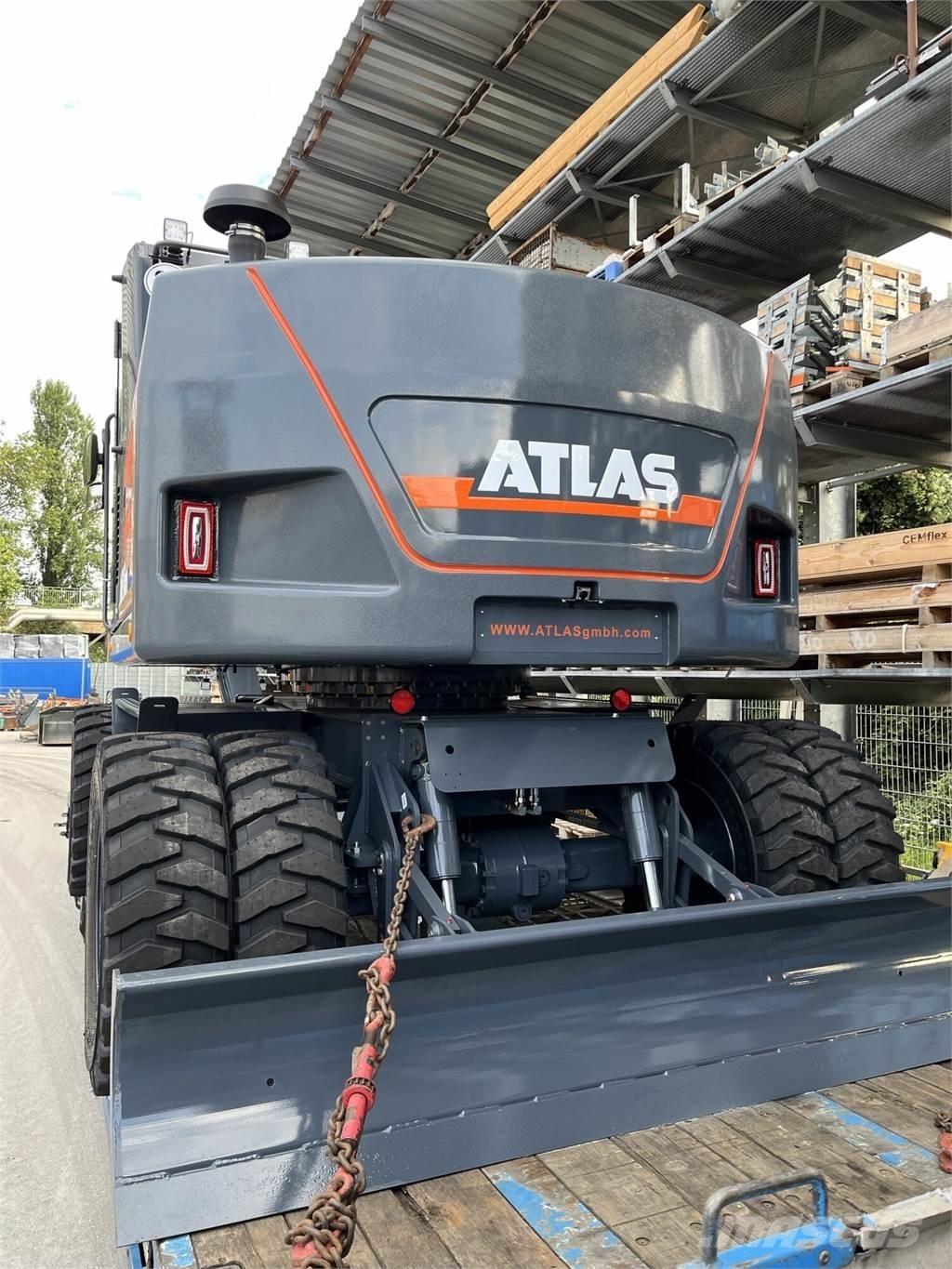 Atlas 175WSR Pelle sur pneus