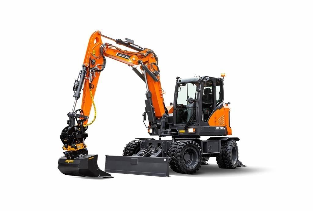 Develon DX100W-7 Pelle sur pneus