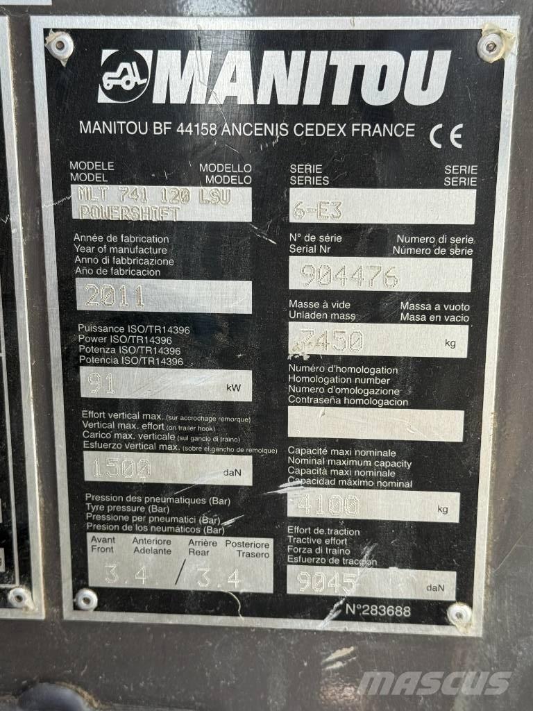 Manitou MLT 741-120 Chariot télescopique