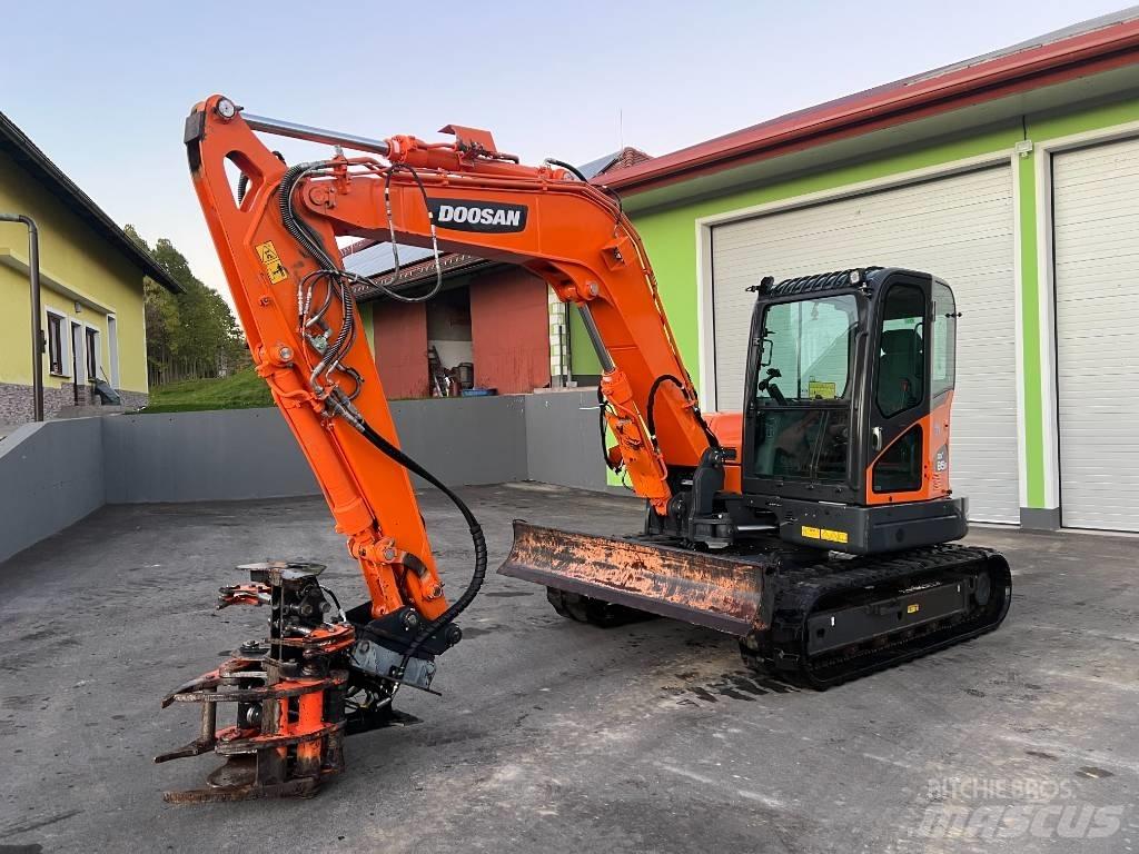 Doosan DX85R-3 Mini pelle 7t-12t