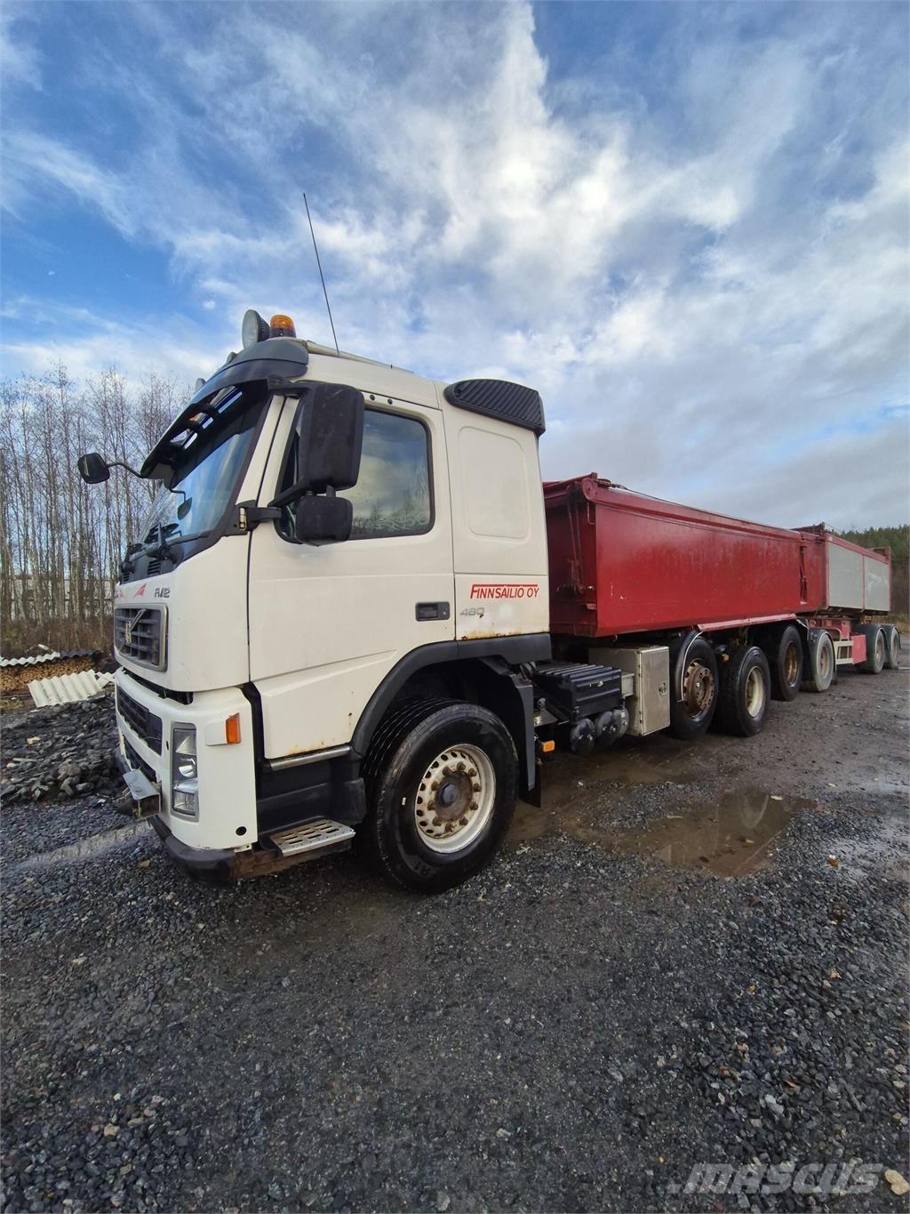 Volvo FM12 8x2 Camion benne