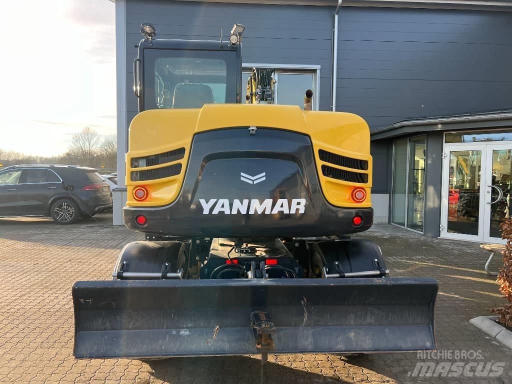 Yanmar B 75 W Pelle sur pneus