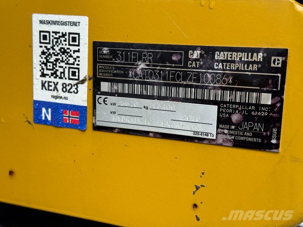 CAT 311 FL RR Pelle sur chenilles