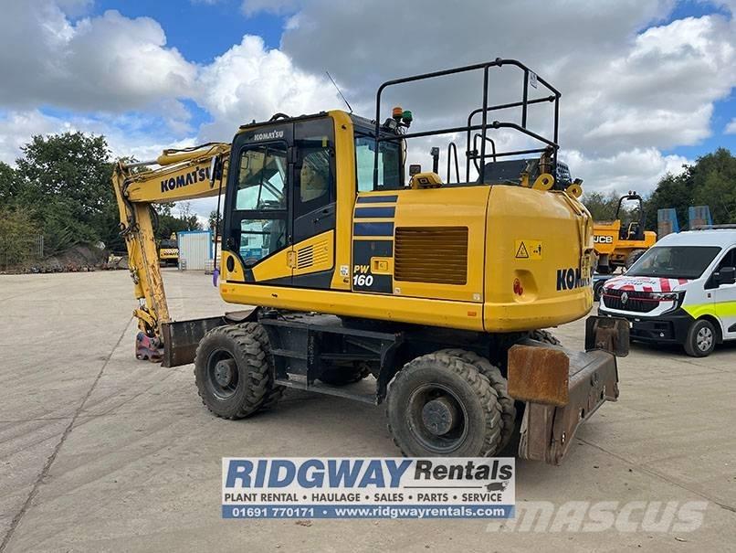Komatsu PW 160-11 Pelle sur pneus