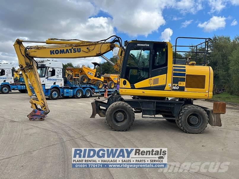 Komatsu PW 160-11 Pelle sur pneus