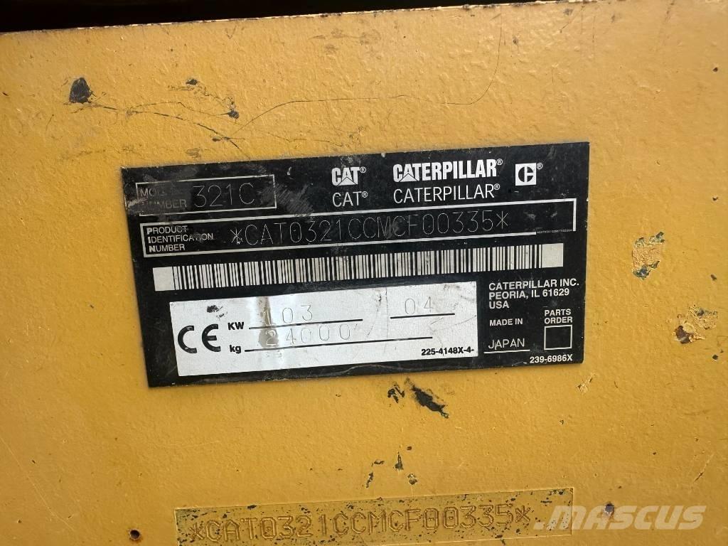 CAT 321 C Pelle sur chenilles