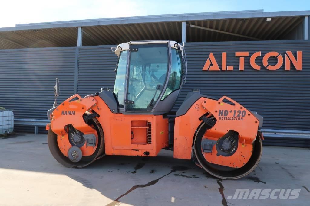 Hamm HD+ 120 VO Rouleaux tandem