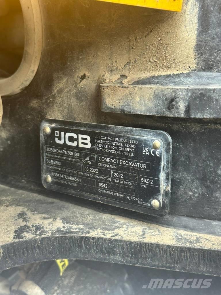 JCB 56 Z-2 Pelle sur chenilles