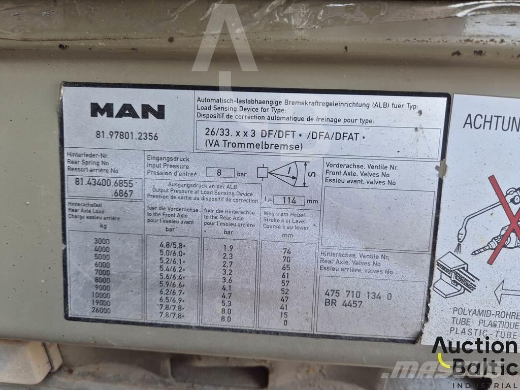 MAN 27.403 Camion benne