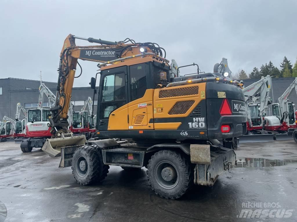 Hyundai HW160 Pelle sur pneus