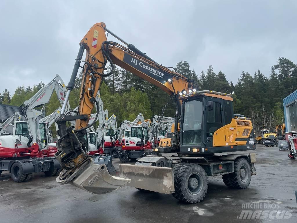 Hyundai HW160 Pelle sur pneus